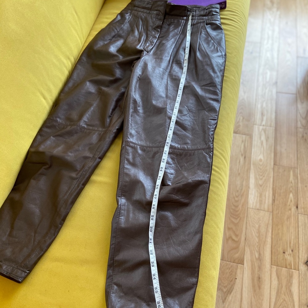 Leather Vintage Pants